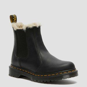 Dr. Martens Women's Faux Fur Lined Chelsea Boots US06